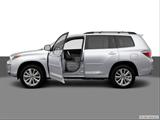  Driver's side profile with drivers side door open photo